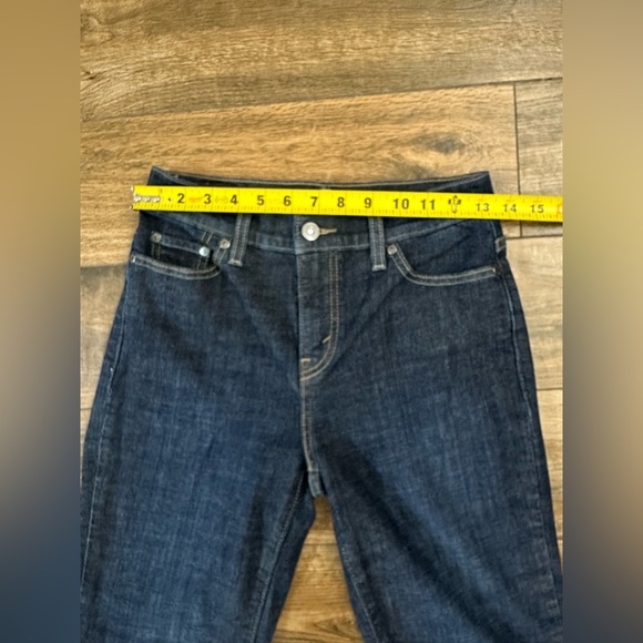 Levi’s Perfectly Slimming Bootcut 512 Jeans 4M, Dark Wash Bootcut Jeans 27 - Picture 4 of 11